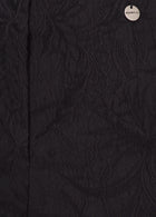 ROBELL Marie Flower Jacquard Slim Fit Trouser - Black