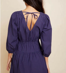 Nation Ltd Graciela Gathered Dress - Shadow Stripe