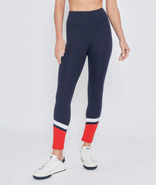 L'Etoile Sport Performance Legging - Navy/Red