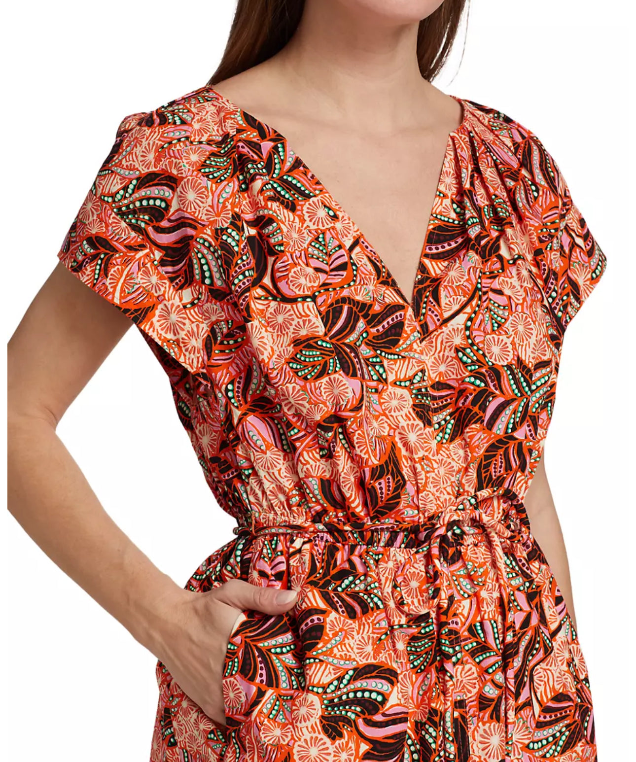 A.L.C. Alice Floral Print Mini Dress