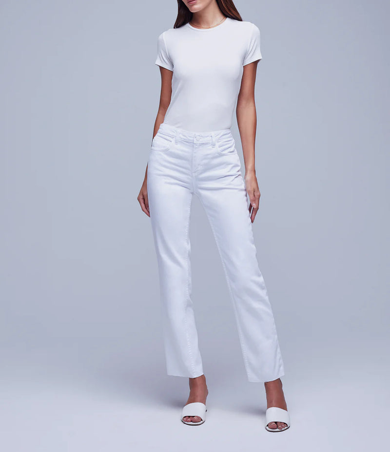 L’Agence Milana Stovepipe Jeans - Blanc