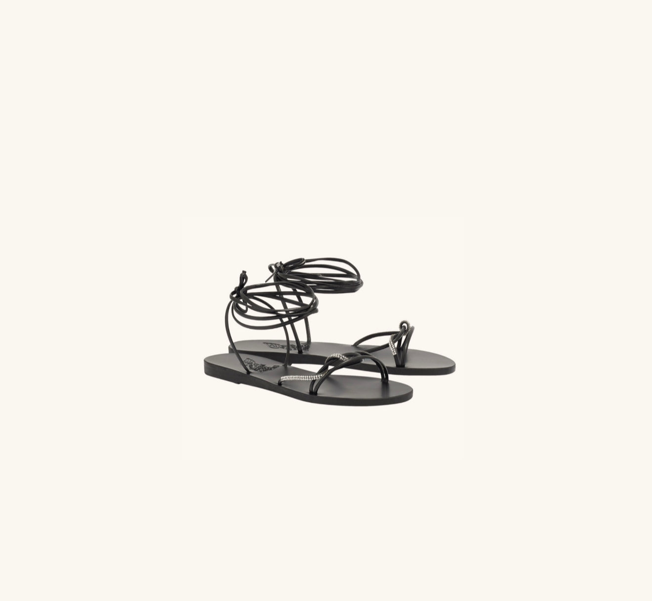 Ancient Greek Sandals Treli Sandal - Black