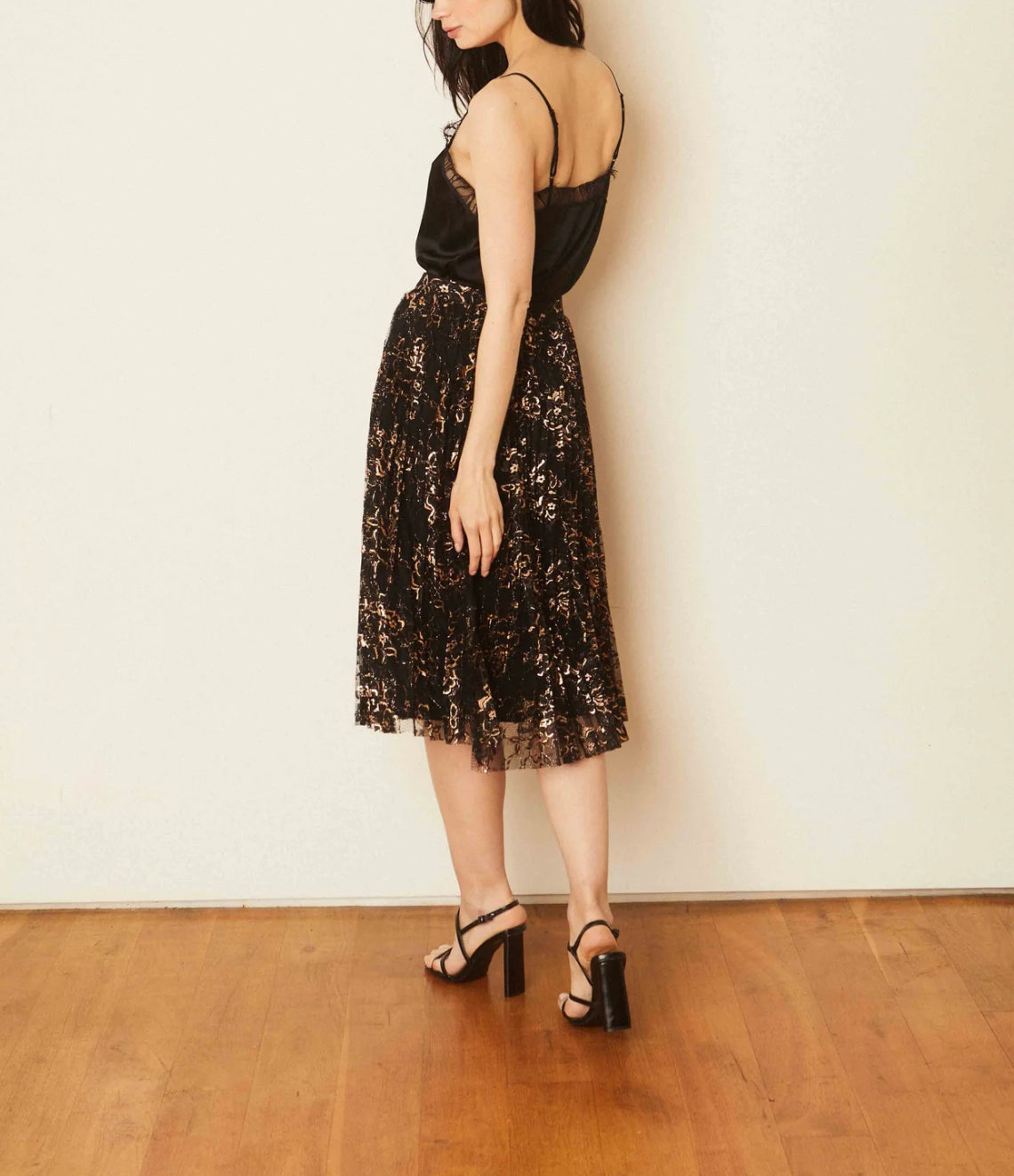 Caballero Gold Dust Lace Mia Skirt
