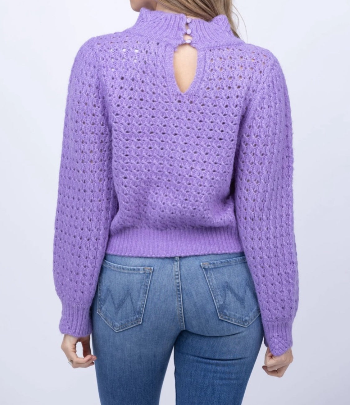 dh New York Talia Sweater - Iris