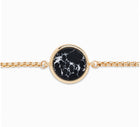 DEMDACO Strong-Beautiful-You Bracelet - Black Marble