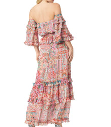 MISA Los Angeles Malaparta Dress - Palazzo Tile