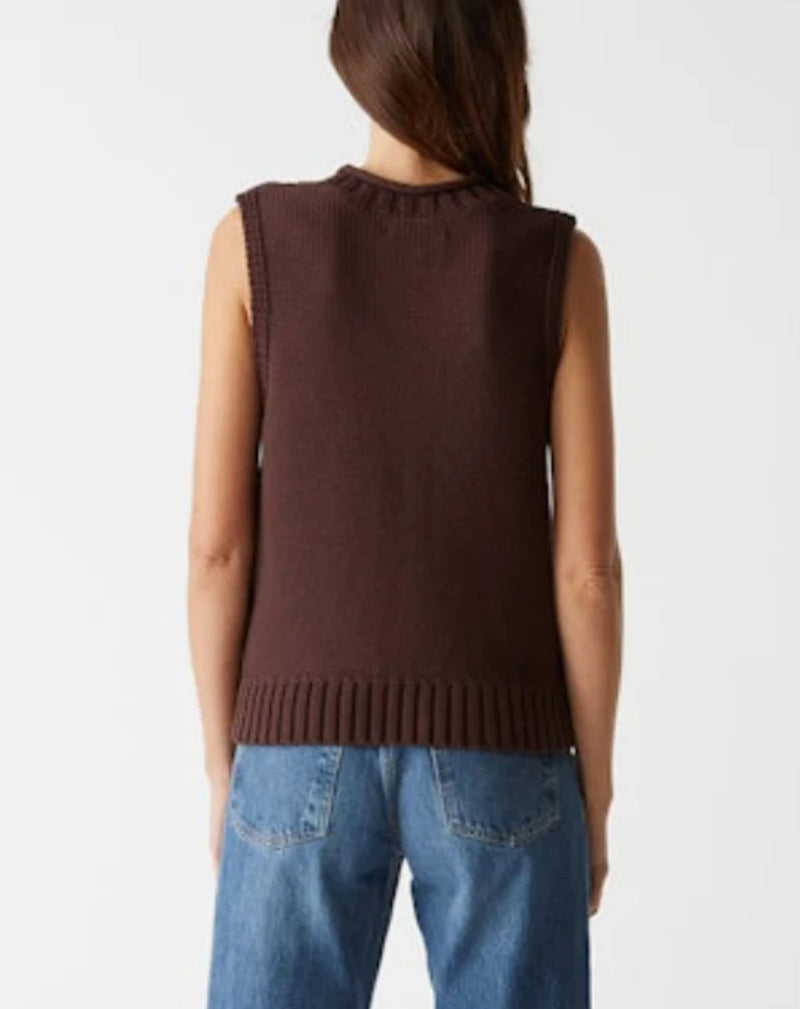 Michael Stars Estelle Sweater Vest - Java
