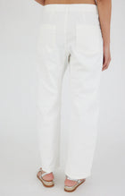 Moussy Vintage Rancho Gusset Cargo Pants - White