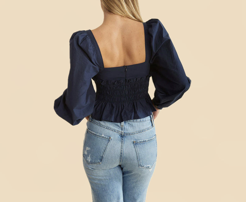 Ciao Lucia Katina Top - Midnight