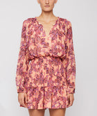 A.L.C. Callie Dress - Coral/Iris