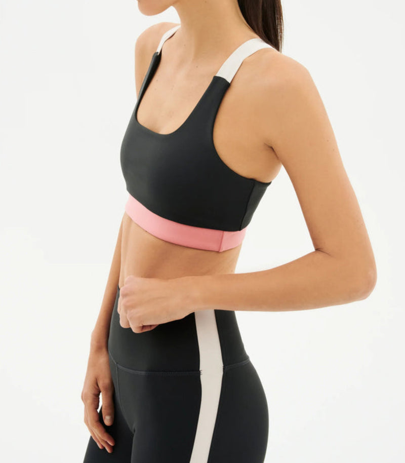Splits59 Billie Techflex Bra - Graphite/Tuberose