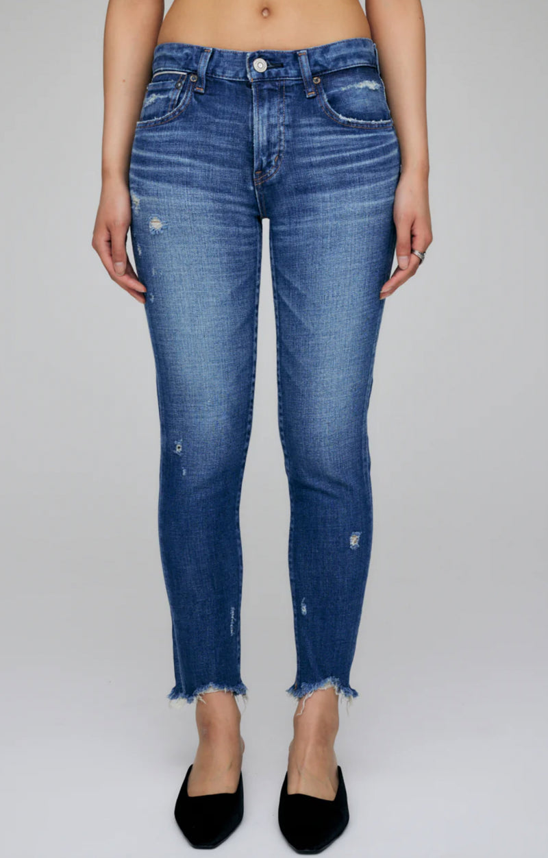 Moussy Vintage Daleville Skinny Jeans - Blue