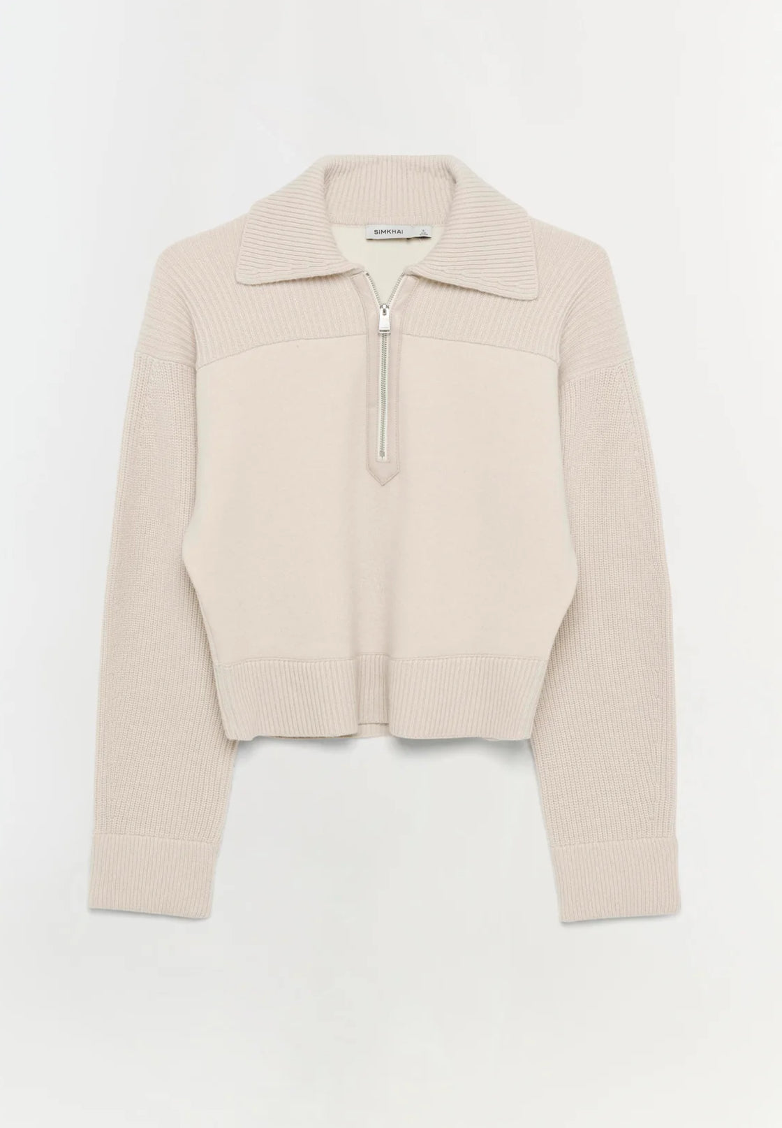 SIMKHAI Kellie Pullover - Cream Multi