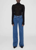 Anine Bing Amy Top - Black