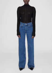 Anine Bing Amy Top - Black
