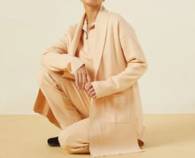 Monrow Supersoft Sweater Knit Cardigan - Vanilla