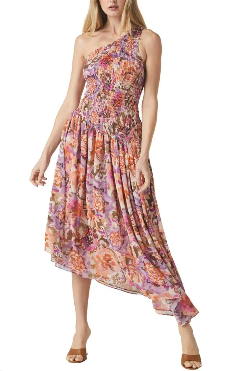 MISA Lydia Dress - Sunset Blooms