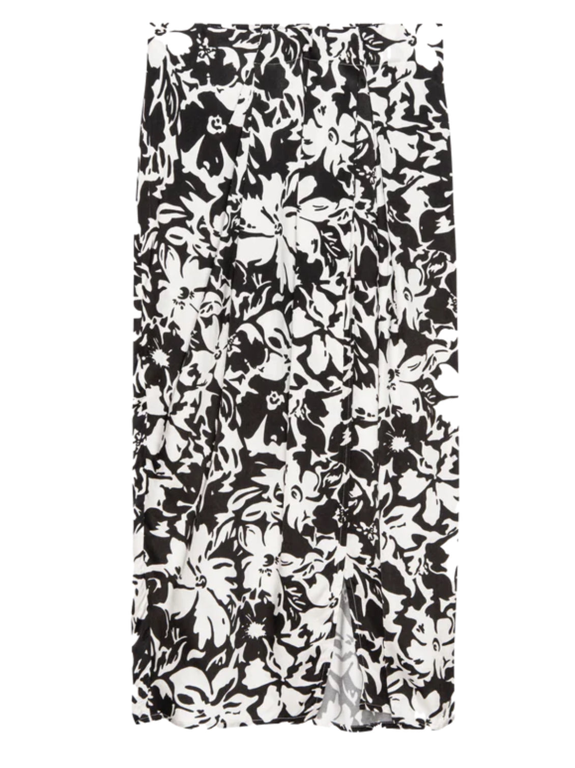 Nation Ltd Suri Sarong - Black Botanical Floral