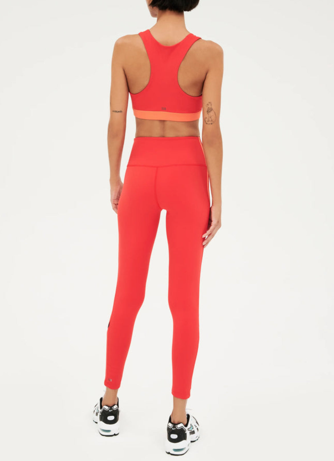 Splits59 Dream Recycled Techflex Bra - Poppy/Mandarin