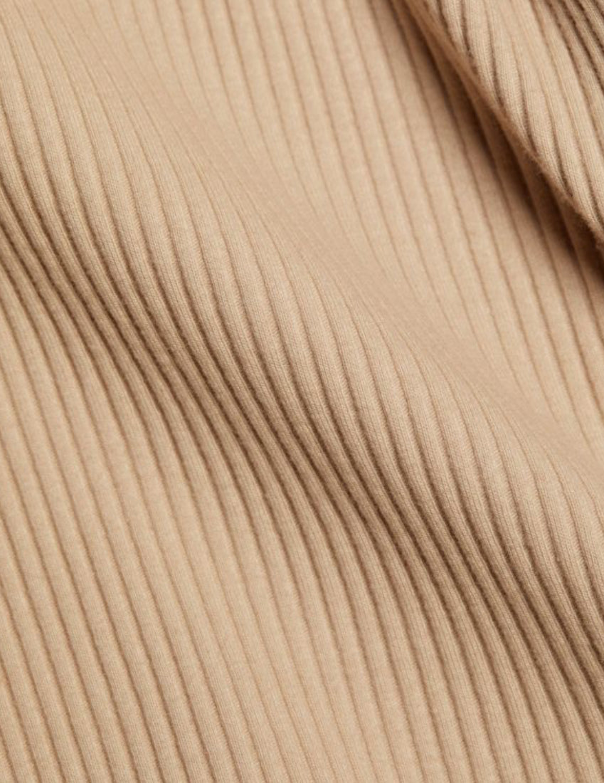 Derek Lam 10 Crosby Willa Knit Balloon Sleeve Top - Khaki