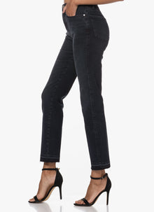 Frame Le Sylvie Slender Straight Jeans - Plymouth