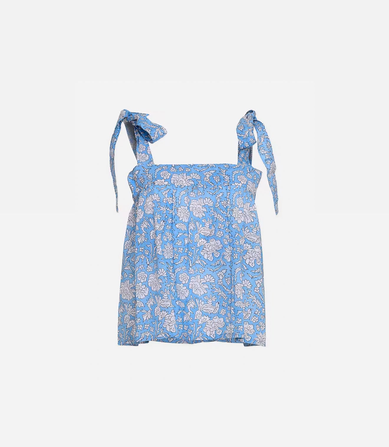 Blockprints Emma Tank - Blue