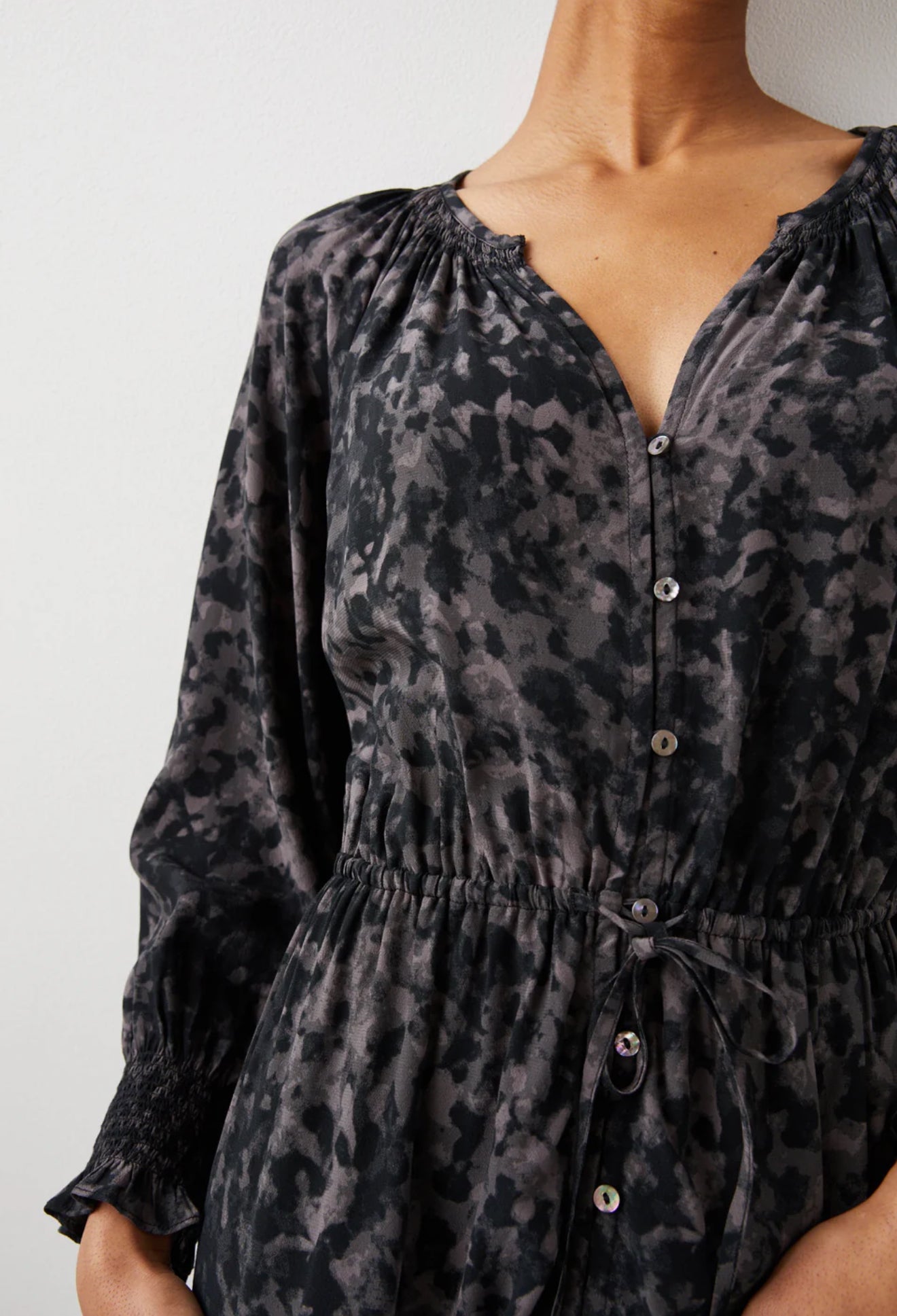 Rails Cece Dress - Charcoal Tortoise