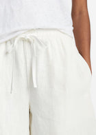 Vince Hemp Pull-On Short - Off White