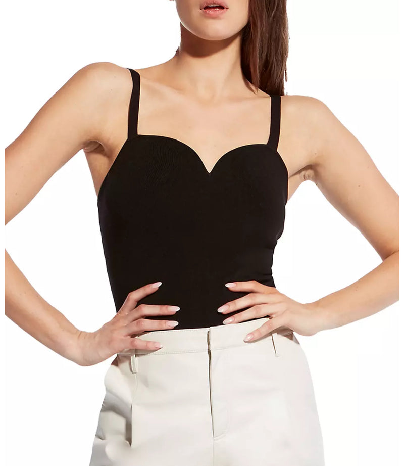 AS by DF Carrie Bustier Top - Black