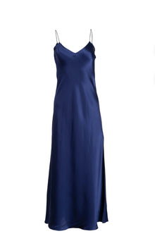 DANNIJO Maxi Slip Dress - Navy