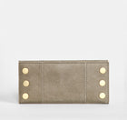 Hammitt 110 NORTH Leather Wallet - Pewter/Brushed Gold