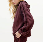 Splendid Corinna Hoodie - Cherry Leopard