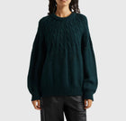A.L.C. Montie Sweater - Deep Emerald