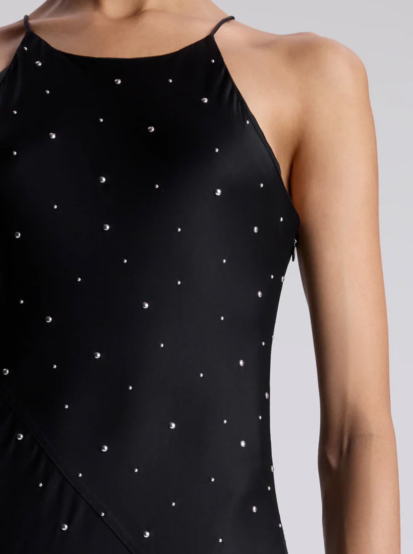 A.L.C. Sybil Embellished Maxi Dress - Black
