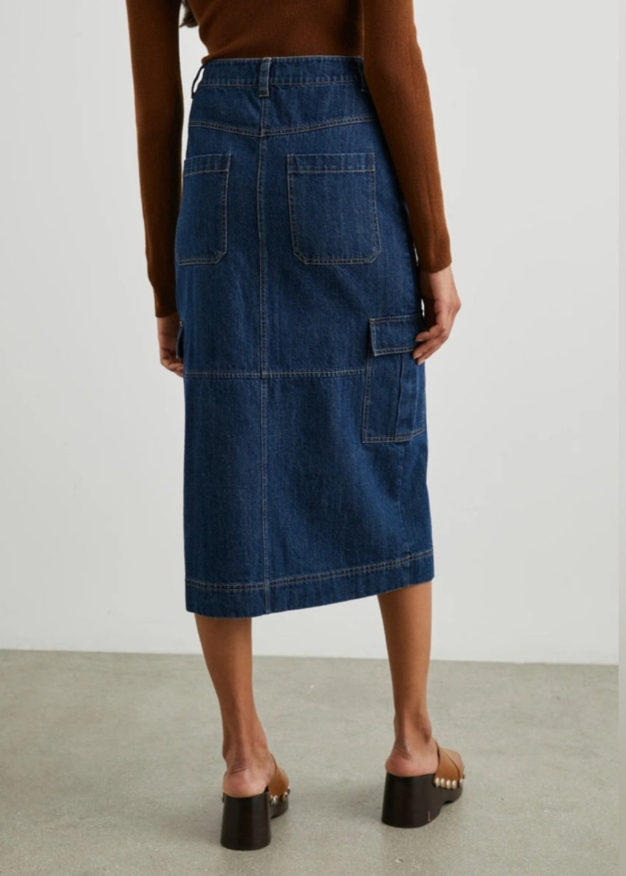 Rails Tasha Skirt - Raw Denim