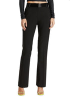 Frame Le Satin Mini Boot Trouser - Noir