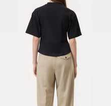 Closed V-Neck T-Shirt - Black