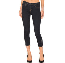 L’Agence Emmanuelle Mid Rise Zip Skinny - Midnight