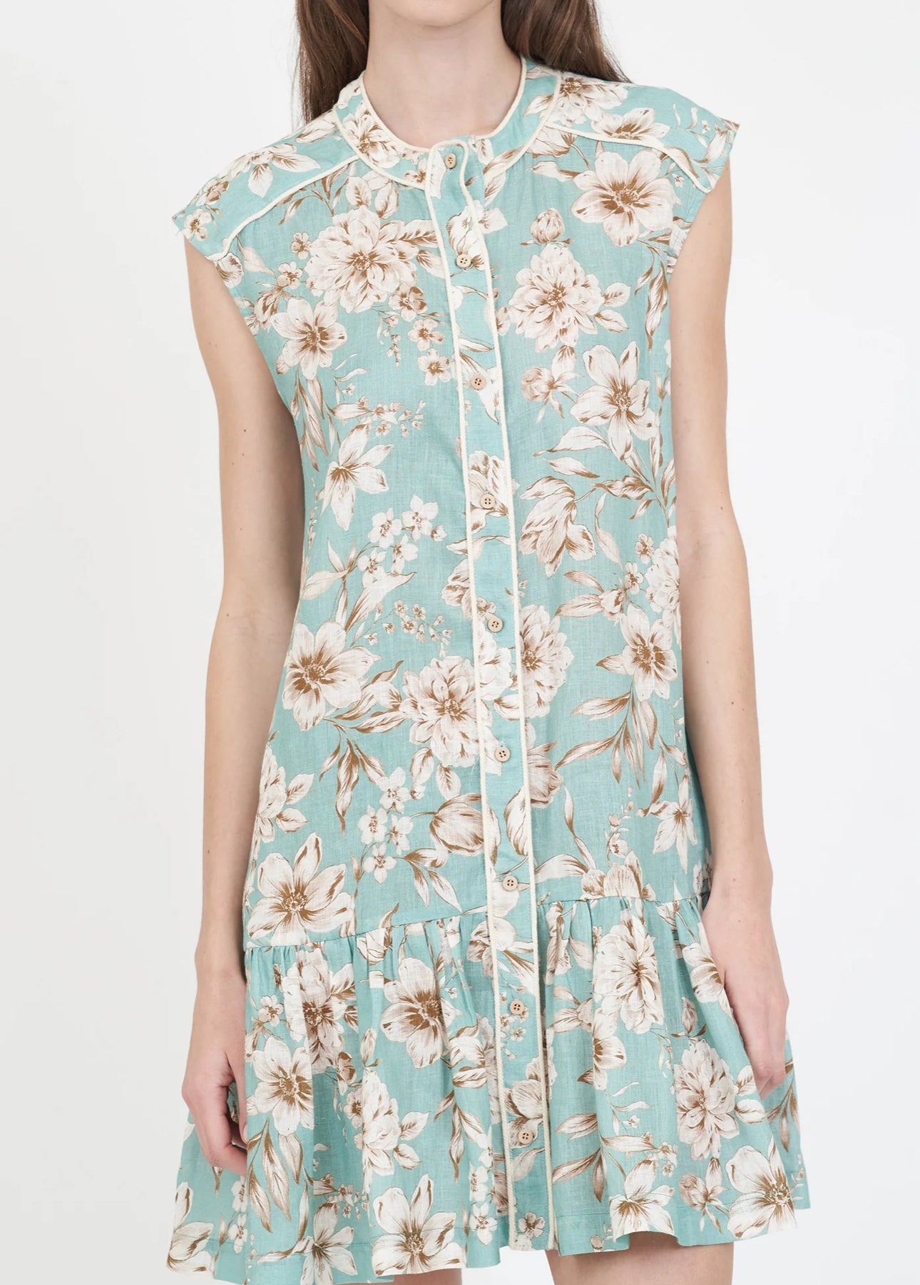 Christy Lynn Lucie Dress - Turquoise Magnolia