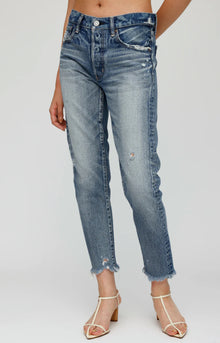 Moussy Vintage Merry Tapered Jeans - Blue