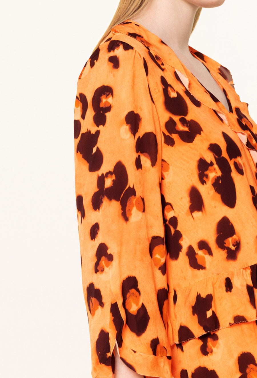 Marc Cain Macro Leopard Print Dress