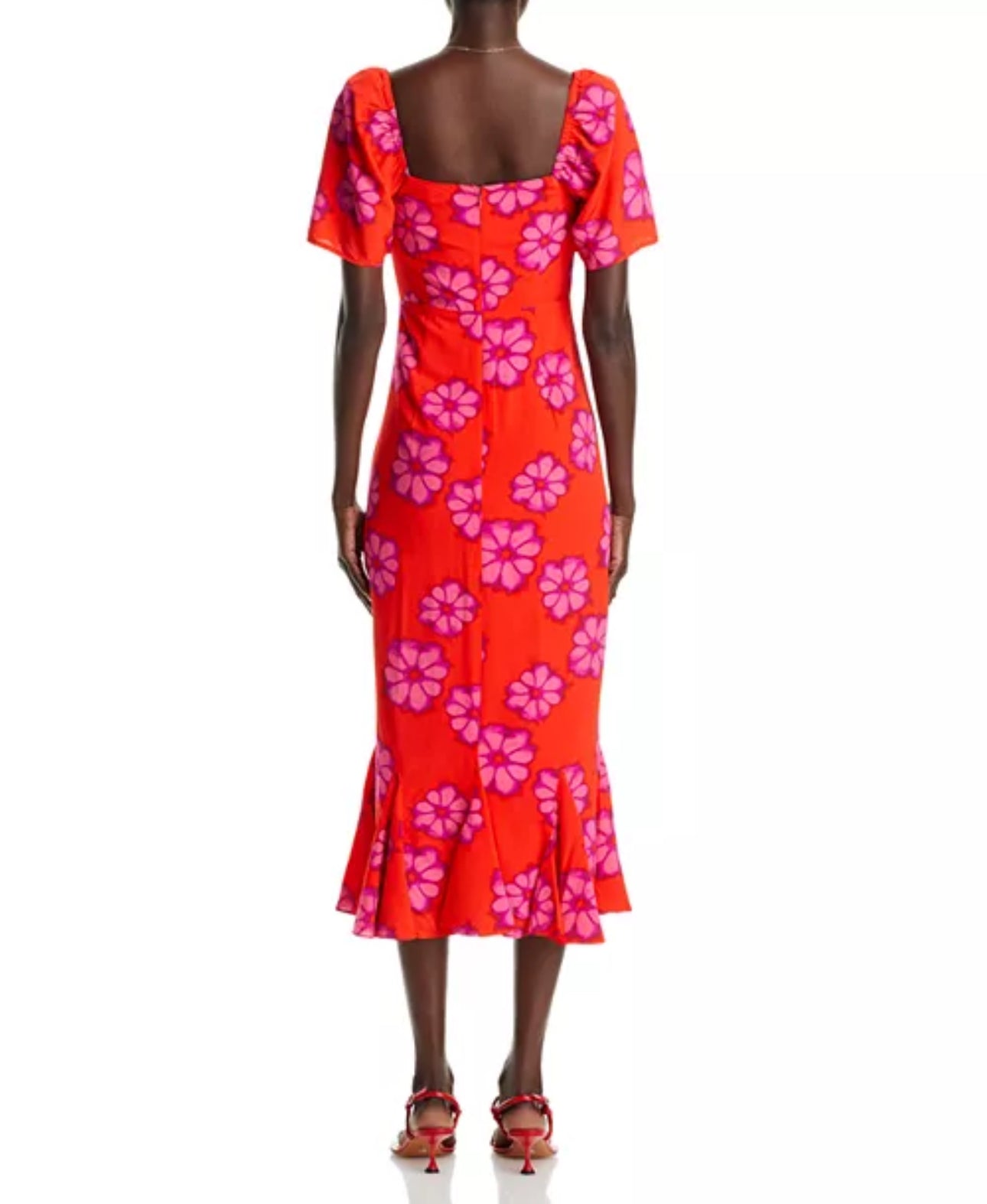 RHODE Ramona Dress - Scarlet Bombay Bloom