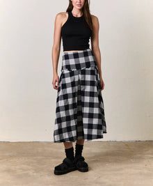 NSF Coleen Plaid Skirt