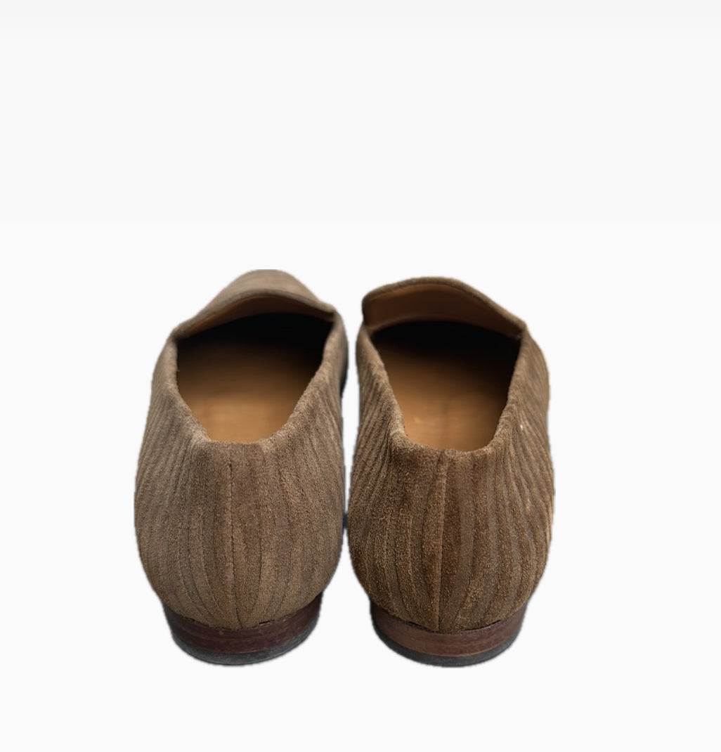 Coclico Suede Hazel Loafer - Big Cord Taupe