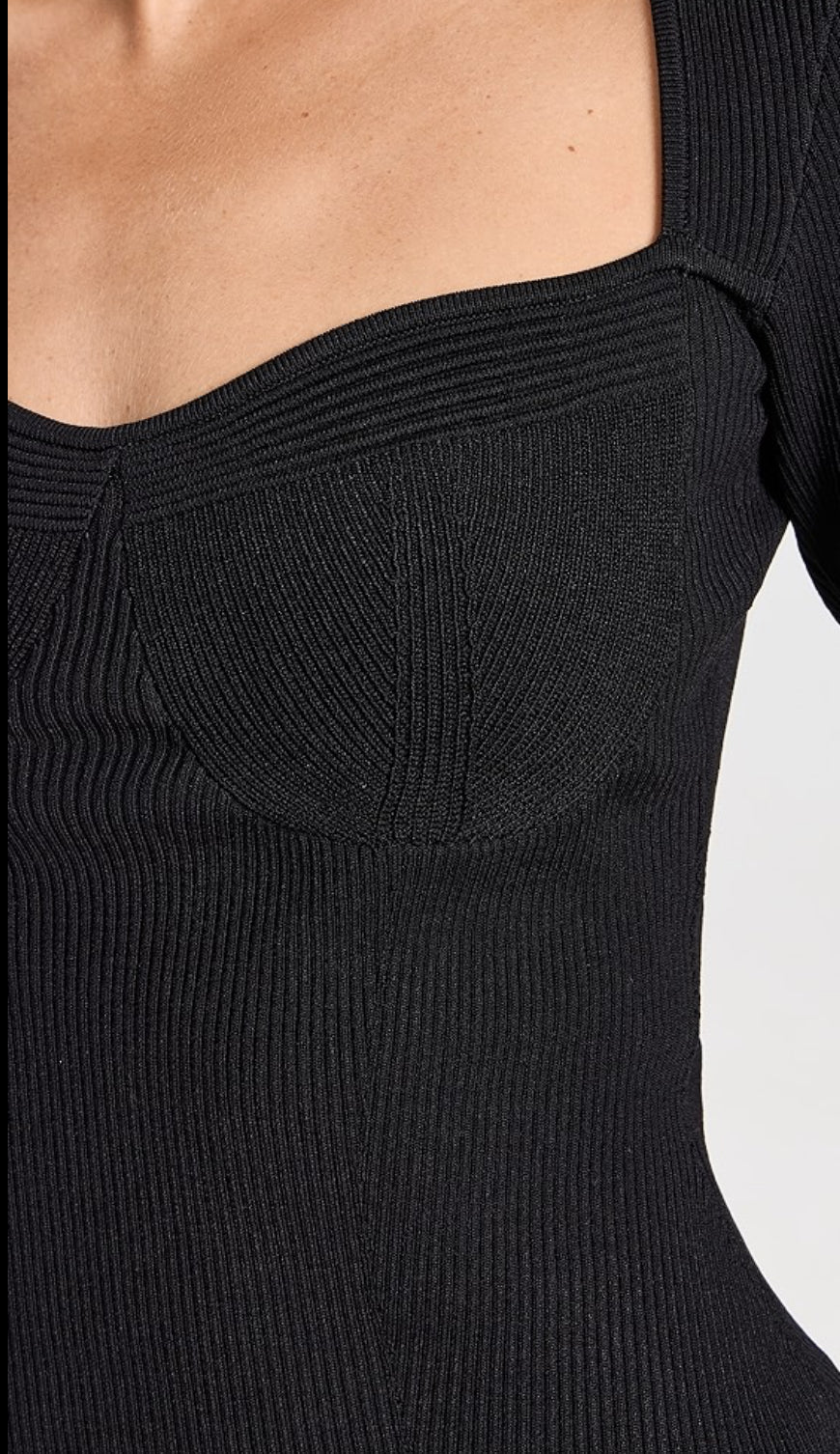 STAUD Silhouette Top - Black