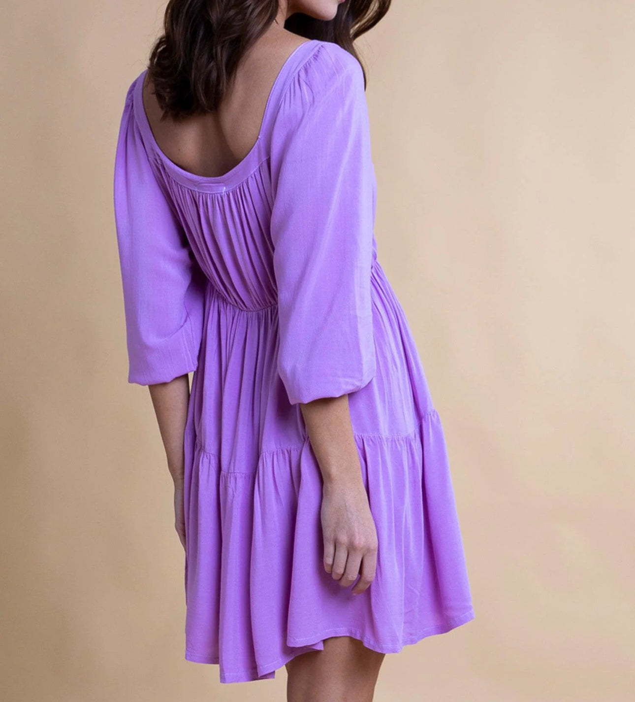 Yana K Seraphina Mini Dress - Lilac