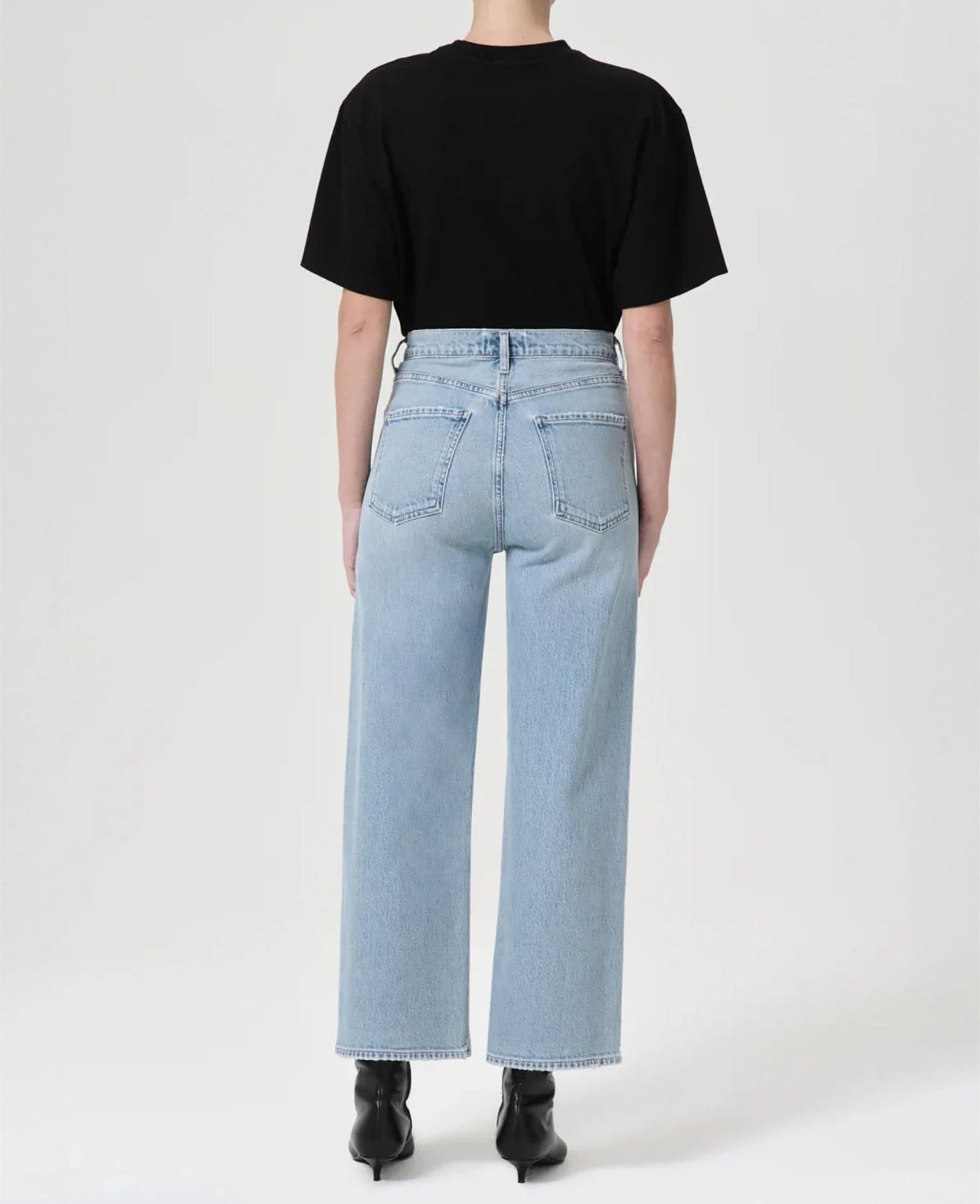 AGOLDE Ren High Rise Wide Leg - Groove