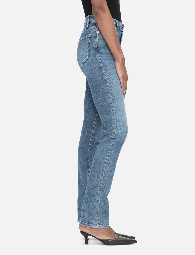 Frame Le High Straight - Daphne Blue