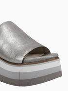 NAKED FEET Flow Sandal - Silver