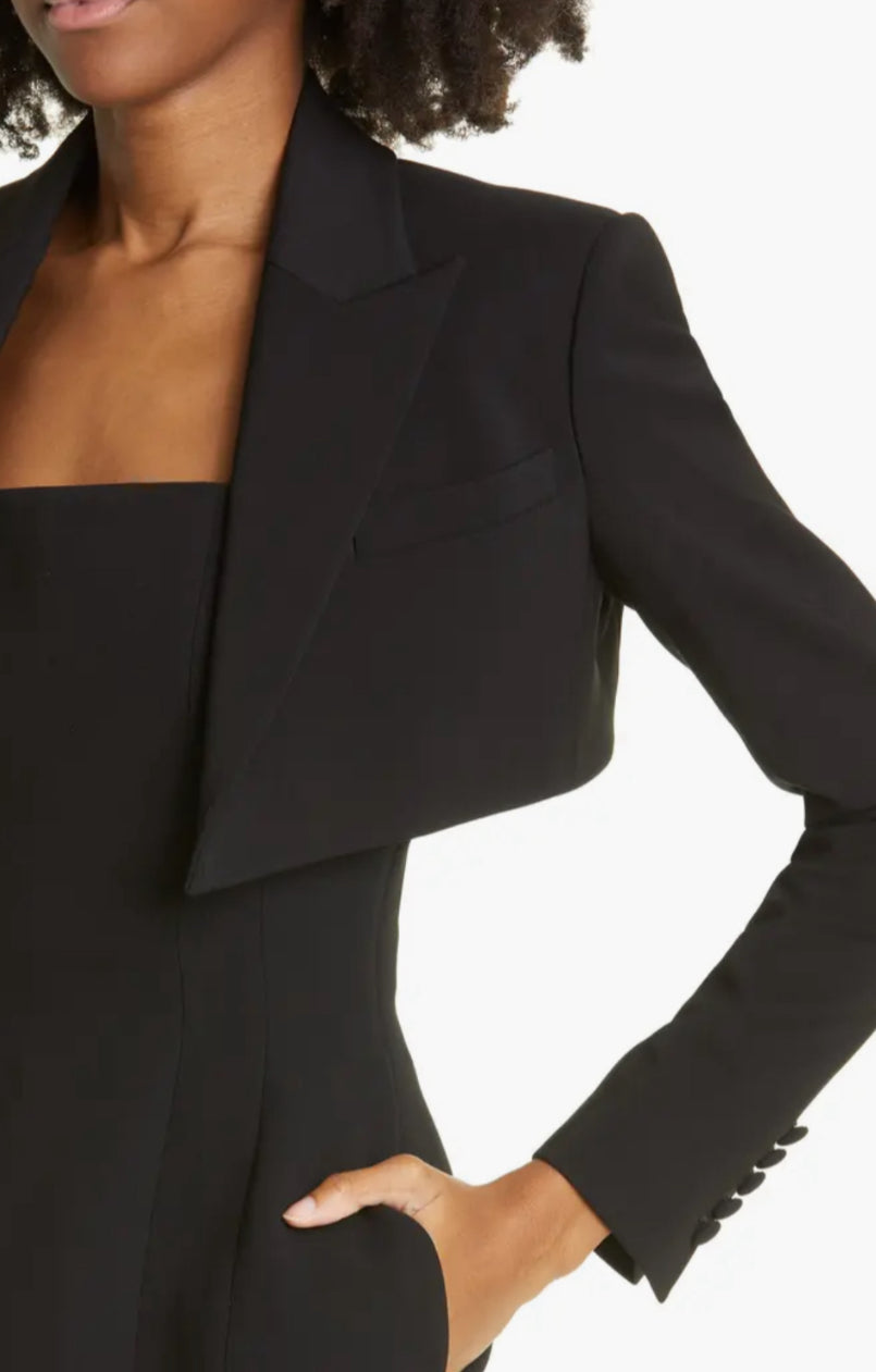 A.L.C. Andrews Cropped Blazer - Black